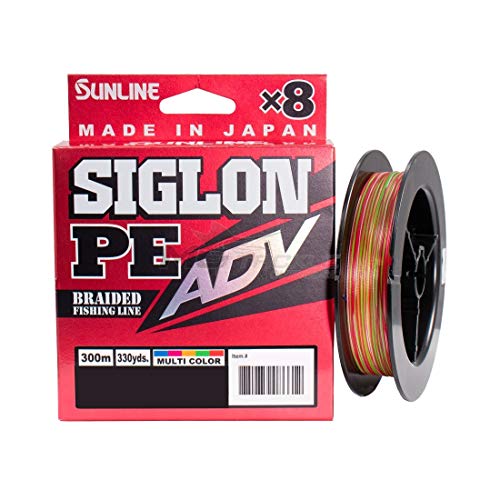 SUNLINE SIGLON PE ADV tresse 18 LBS 300 M idéale pour pêche verticale en mer