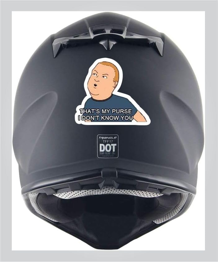 Image of Bobby Hill - Thats My Purse, I Don't Know You. Sticker - Auto, Wall, Laptop, Cell, Truck Sticker for Windows, Cars, Trucks