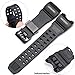 Resin Strap Compatible with Casio GWG1000 Mudmaster Men's Replacement Watch Band Stainless Steel Loop