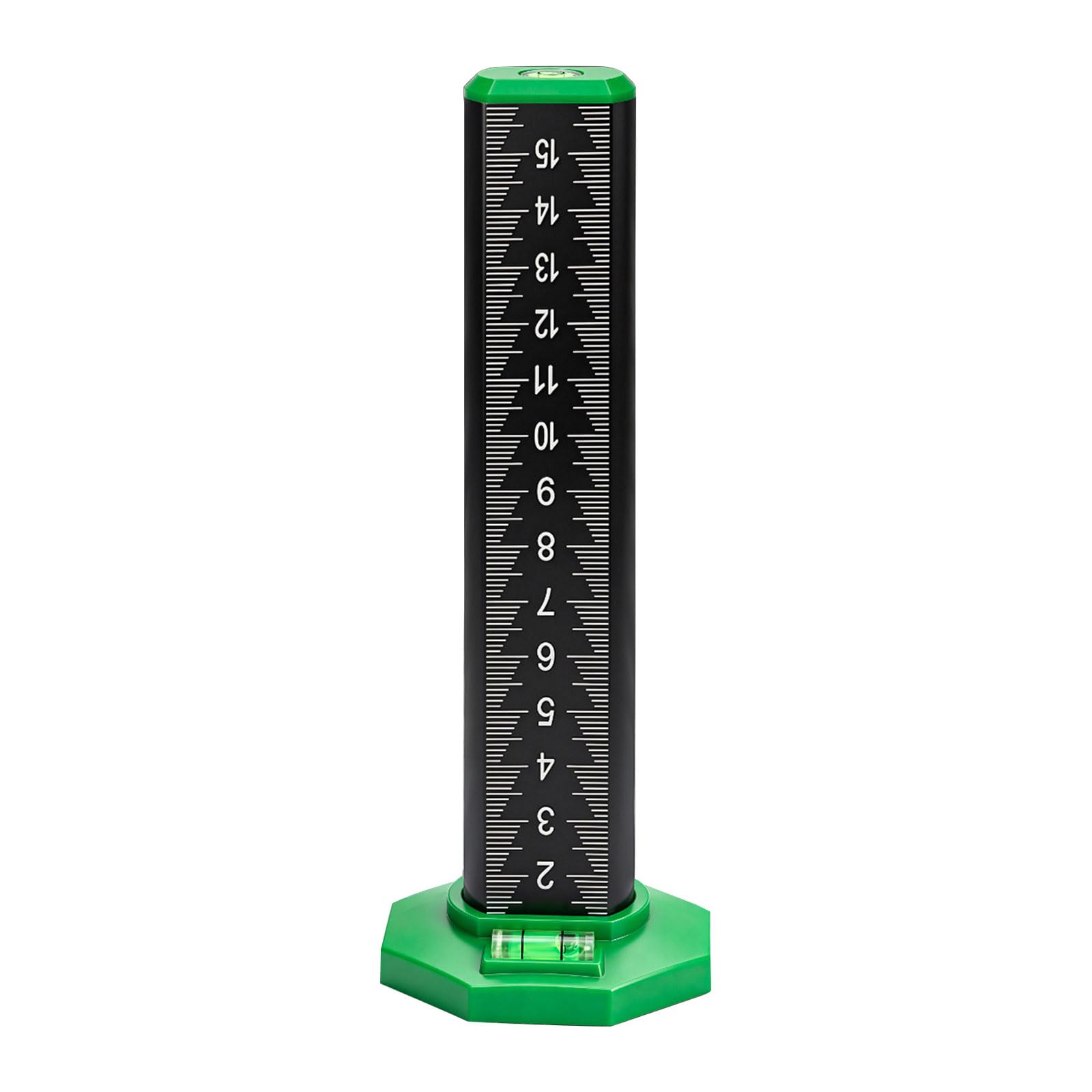 QIAOLIDA Magnetic Leveling Ruler With 2 Bubble Levels Ceiling Floor Tiles Height Ruler For Precisely Ceiling Tiles Installation