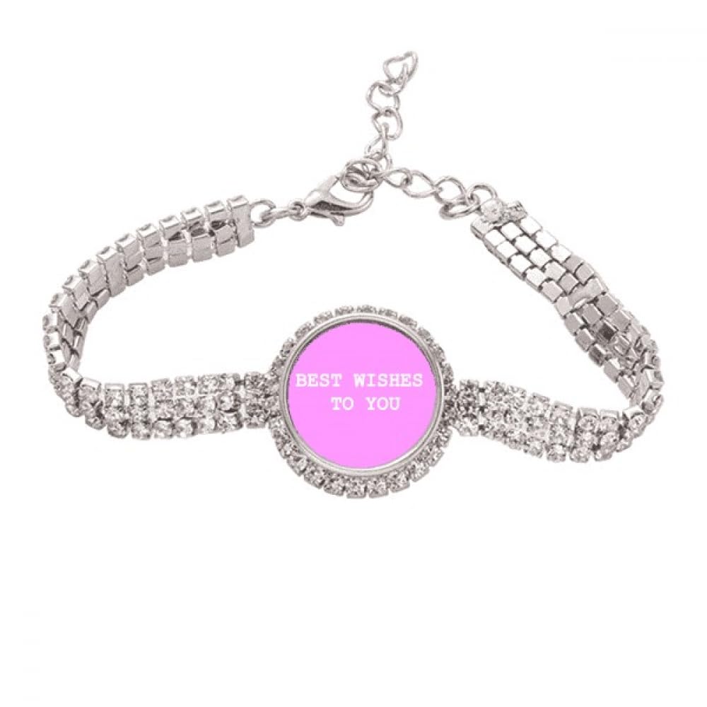 Bestwishes Art Deco Fashion Tennis Chain Anklet Bracelet Diamond Jewelry