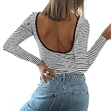 Combinación: puedes combinar esta camiseta básica debajo de una chaqueta, con jeans, leggings o una falda en primavera, otoño e invierno
