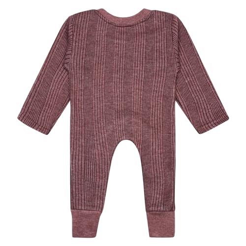 Image of superminis Baby Girls and Boys Thermal Romper-Full Sleeves, Winter Wear Suit for Infants