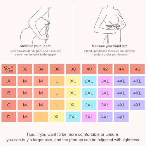 J-Pone Bras For Women No Underwire Sports Bras For Women Low Impact Full Coverage Bras Seamless Comfortable Bras For Women Yoga Bras Plus Size Bras For Sagging Breasts,Nude Xxl thumb #2