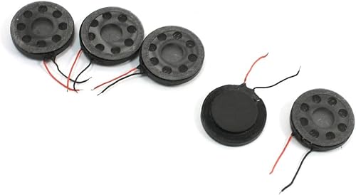 uxcell - Amplificador de bocina de altavoz (5 unidades, 1W, 8 ohmios, 0.787 in)