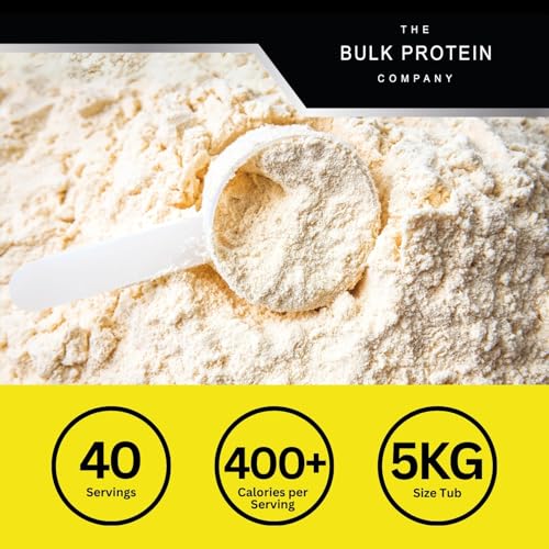 The Bulk Protein Company - Serious Gainz – Mass Gainer Protein Powder – Banana 5kg, B142-BA - Image 3