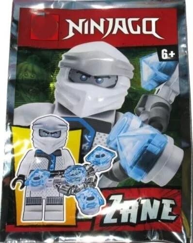 LEGO Ninjago Zane #5 - Conjunto de minifiguras de alumínio 891957 (em bolsa)