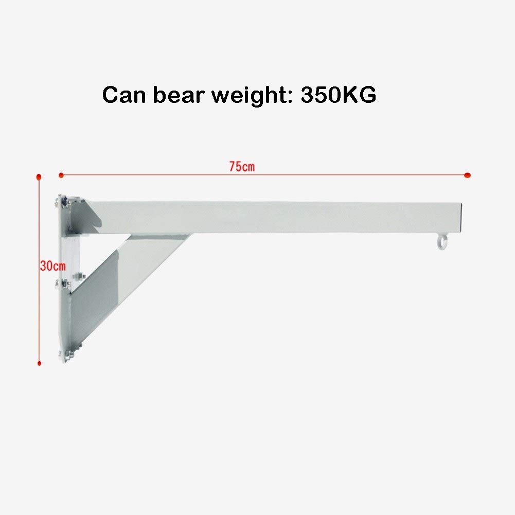 ZHANGQINGXIU Supporto Per Sacco Da Boxe,Supporto Da Parete Per Sacco Da Boxe Pesante Supporto Da Parete Per Sacchi Di Sabbia Appendiabiti Fisso 75 Cm Dal Muro Appendiabiti Da Allenamento MMA Staffa Da