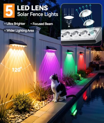 KOOPER 8-Pack Solar Fence Lights - $17.99 w/ Code + 40% Off Code PXPM87TH - image 2