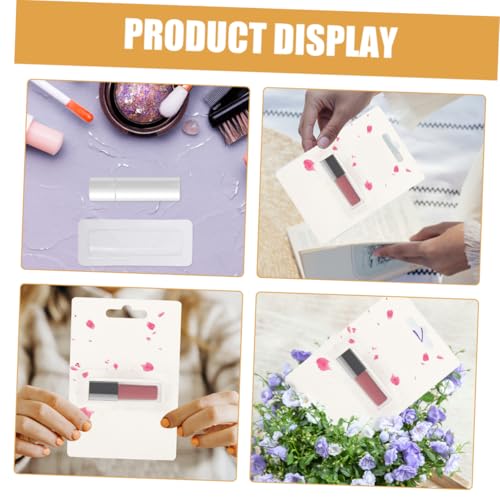 GARIOUANS 100pcs Plastic Card Holder Cash Pouch Lip Balm Pouches for Cardmaking Diy Envelopes3