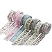 Agutape 20 Rolls Washi Tape Set, Decorative Adhesive Tape for DIY Crafts,Scrapbooks,Planners
