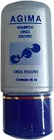 Shampoo Cinza Escuro, Tonalizante para Cabelos Grisalhos e Brancos, 80ml