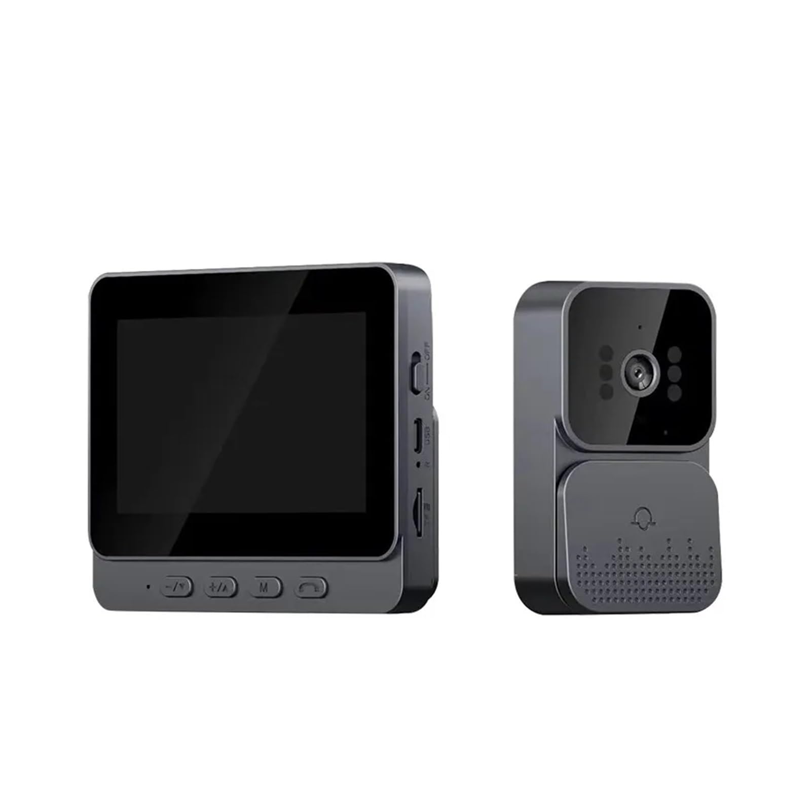 Sonnette vidéo et interphone écran 4,3 pouces HD pour ne plus rater aucun visiteur
