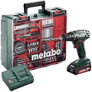 Metabo 602207880 Akku Bohrschrauber BS 18 Mobile Werkstatt Set