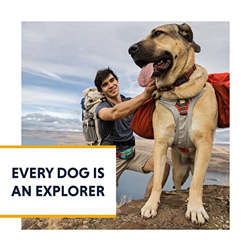 RUFFWEAR Swamp Cooler Core, 3-Lagen-Einsatz für Westen und Hundejacken, kühlender Brusteinsatz, stabilisiert Rucksäcke und Geschirre, hält Hunde bei heißem Wetter kühl, Graphite Gray, X Small