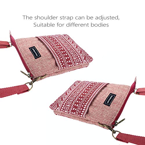 Image of Nylon Crescent Crossbody Bag for Women Men Fanny Pack Crossbody Bag Dumpling Lightweight Travel Sling Bag