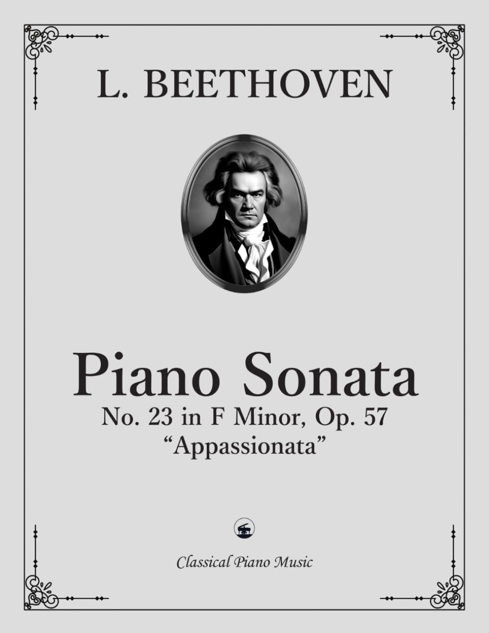 Piano Sonata No. 23 in F Minor, Op. 57 “Appassionata” - Ludwig Van BEETHOVEN - Classical Piano Music: Dramatic and powerful Romantic masterpiece • ... for pianists, students, and music enthusiasts