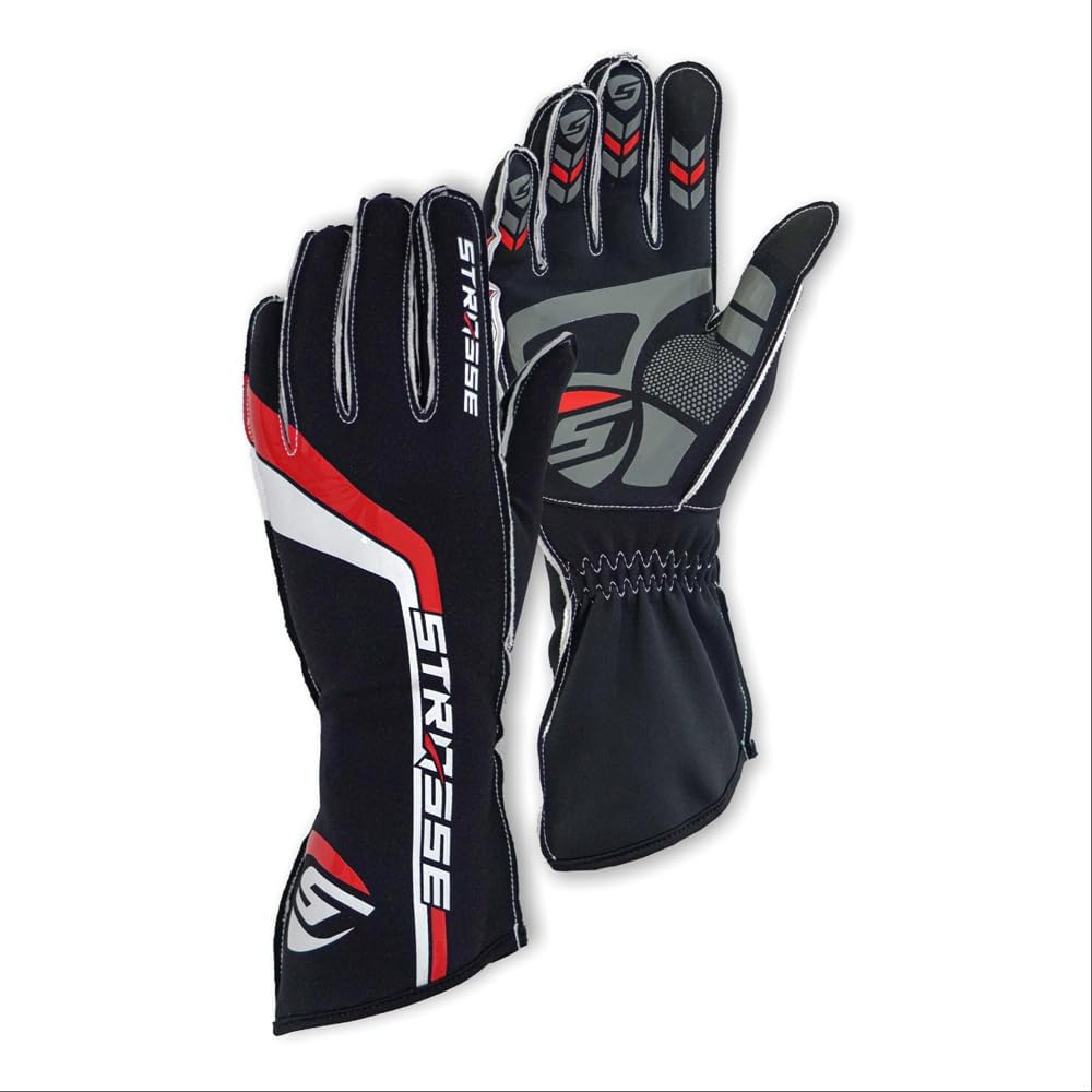 STRASSE Sim-Racing Racing Gloves Gaming Gloves Gamer Wheel Games and Karting Glove