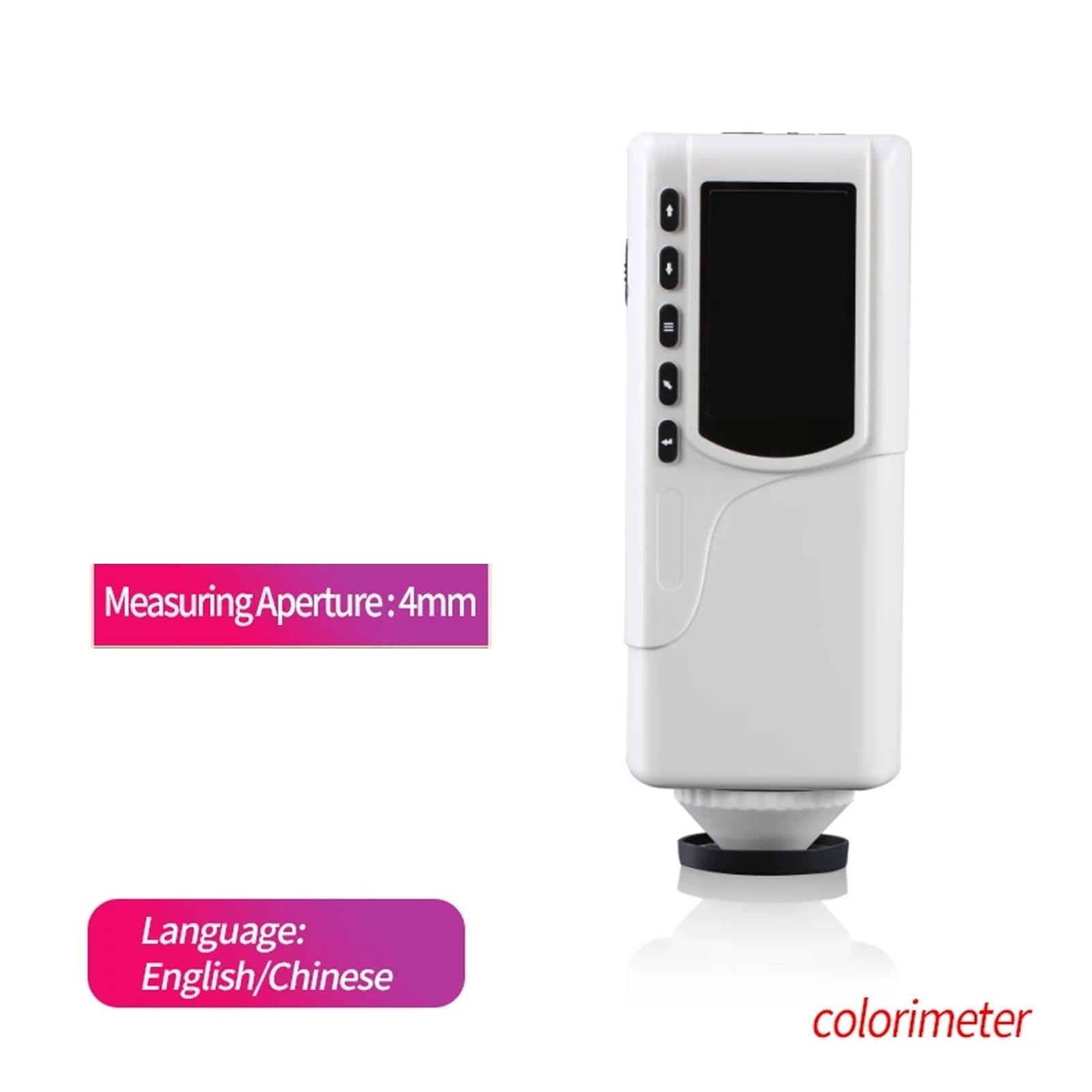 NURII Color Analyzer Color Difference Meter Plastic Paper Color Extractor SC-10