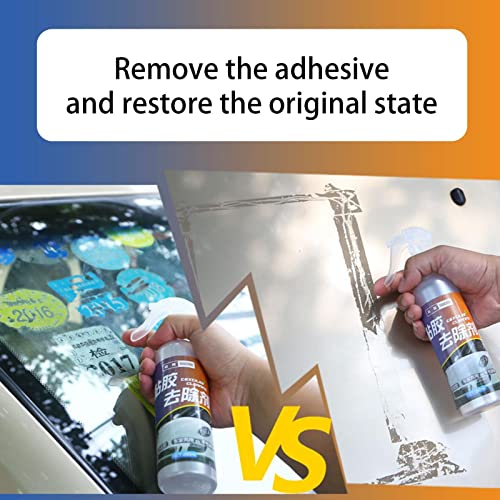 Spray adesivos automotivos - 100ml Limpador Adesivo Publicitário - Limpador resíduos vidro automotiv