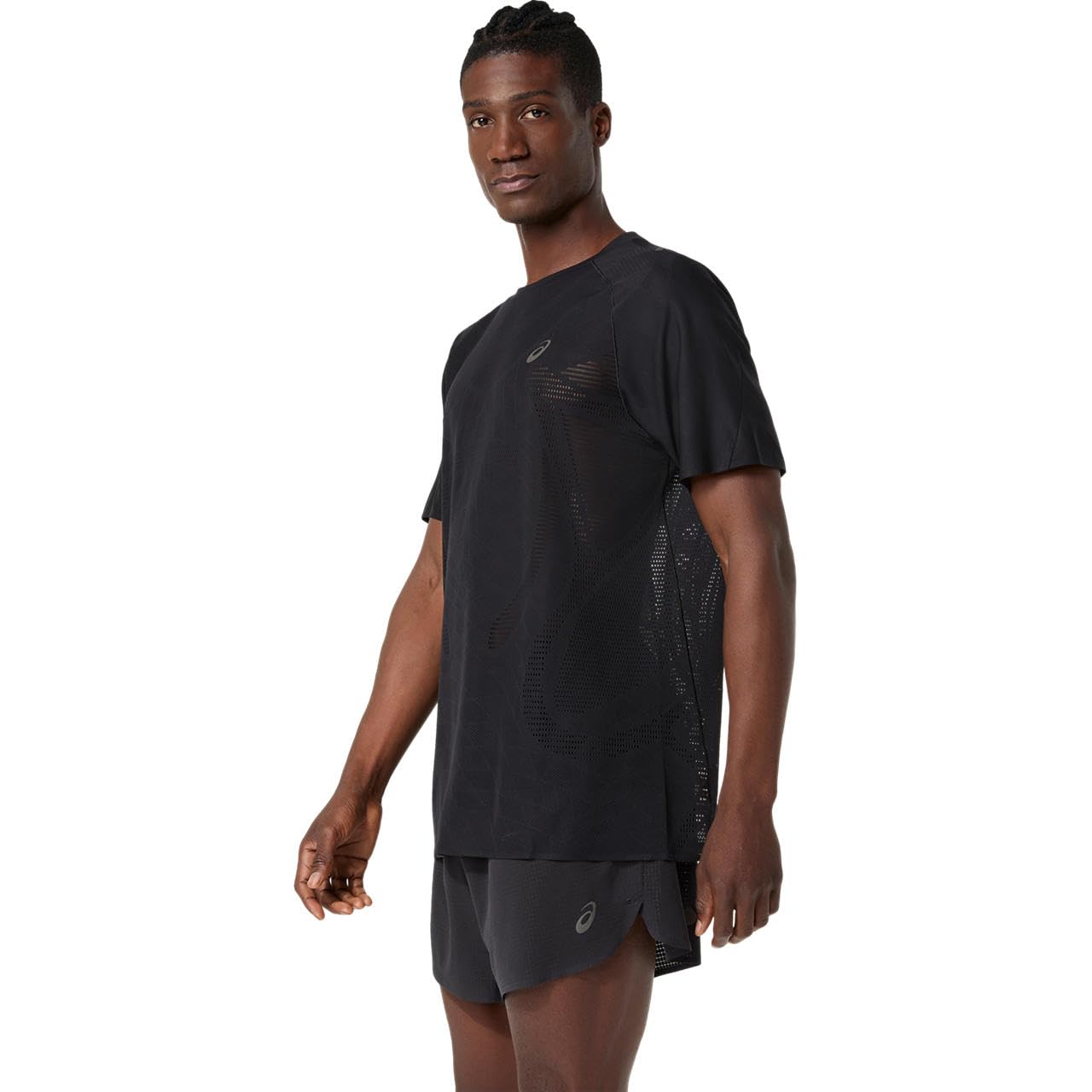 ASICS Metarun Laufshirt Herren schwarz - Performance Black S