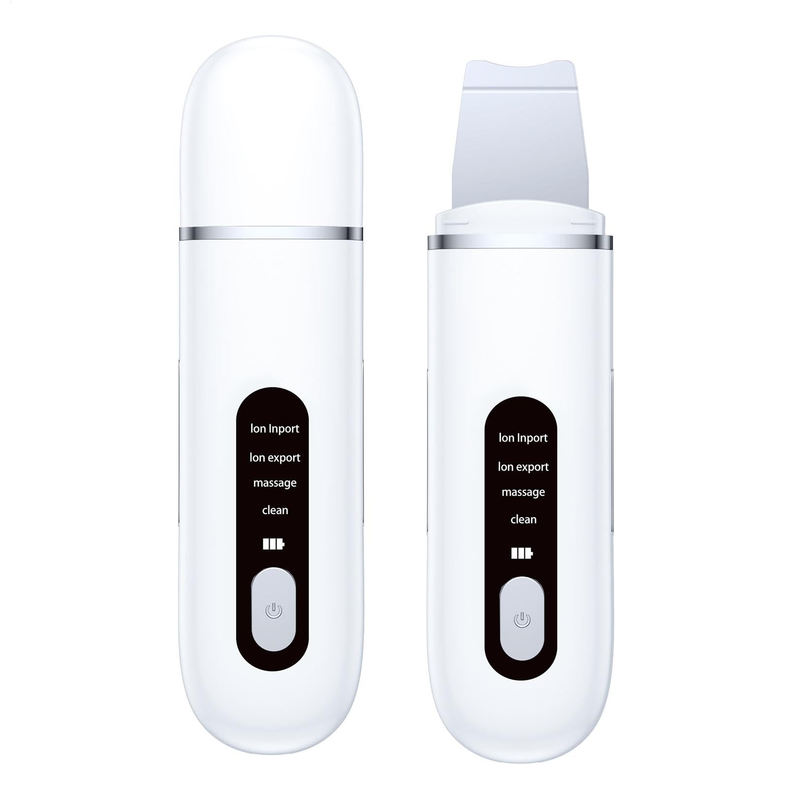 Épurateur de peau ultrasonique, épurateur pores - Spatule de peau ultrasonique portable | de pores faciaux, instrument de beauté, dissolvant de point noir, outil de nettoyant de pores pour re