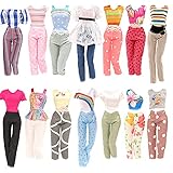 🎁Zufällige Versand - Schöne Kleid, Rock, Hose, Bluse für Puppen. Alle unsere Kleider für Puppen sind spezielll entworfen, um Ihnen eine schöne und traumhafte Erfahrung zu bieten. Zufällige Versand. Überraschung beim Erhalten.