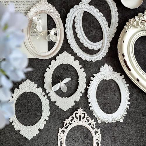 Dekorativer Fotorahmen, Material, Papier, hohl, geprägt, Bilderrahmen,...