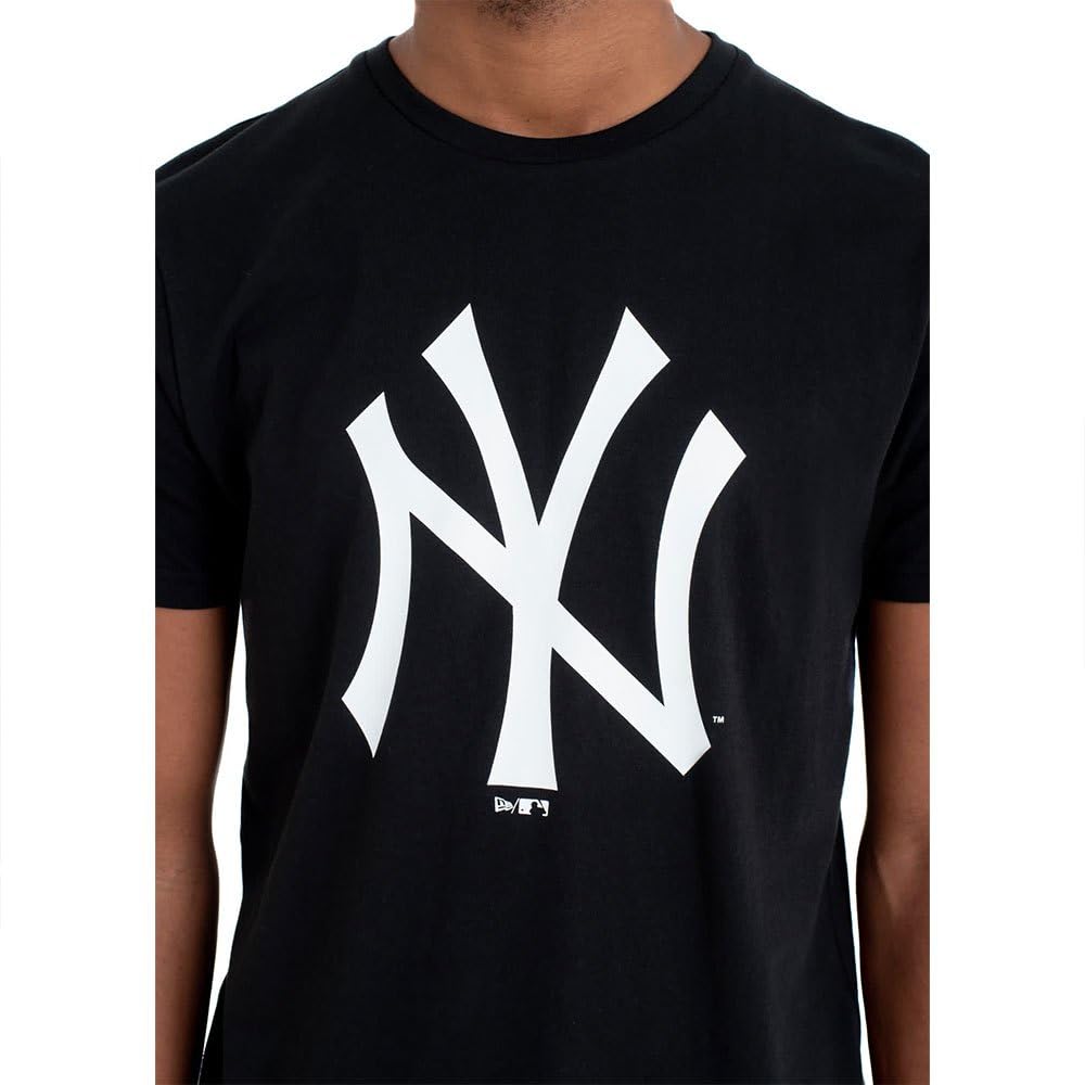 New Era NOS MLB Regular Tee Neyyan Blkwhi Canottiera Unisex - Bambini e Ragazzi (Pacco da 1)