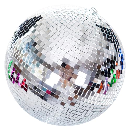 ERINGOGO Melted Disco Ball Mirror Ball Decor Wall Pendant Great for Dance Events