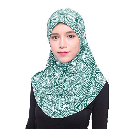 Hijab Scarfs for Women Lightweight Muslim Head Scarf Long Stylish Soft Wrap Shawl Eid Prayer Hijab