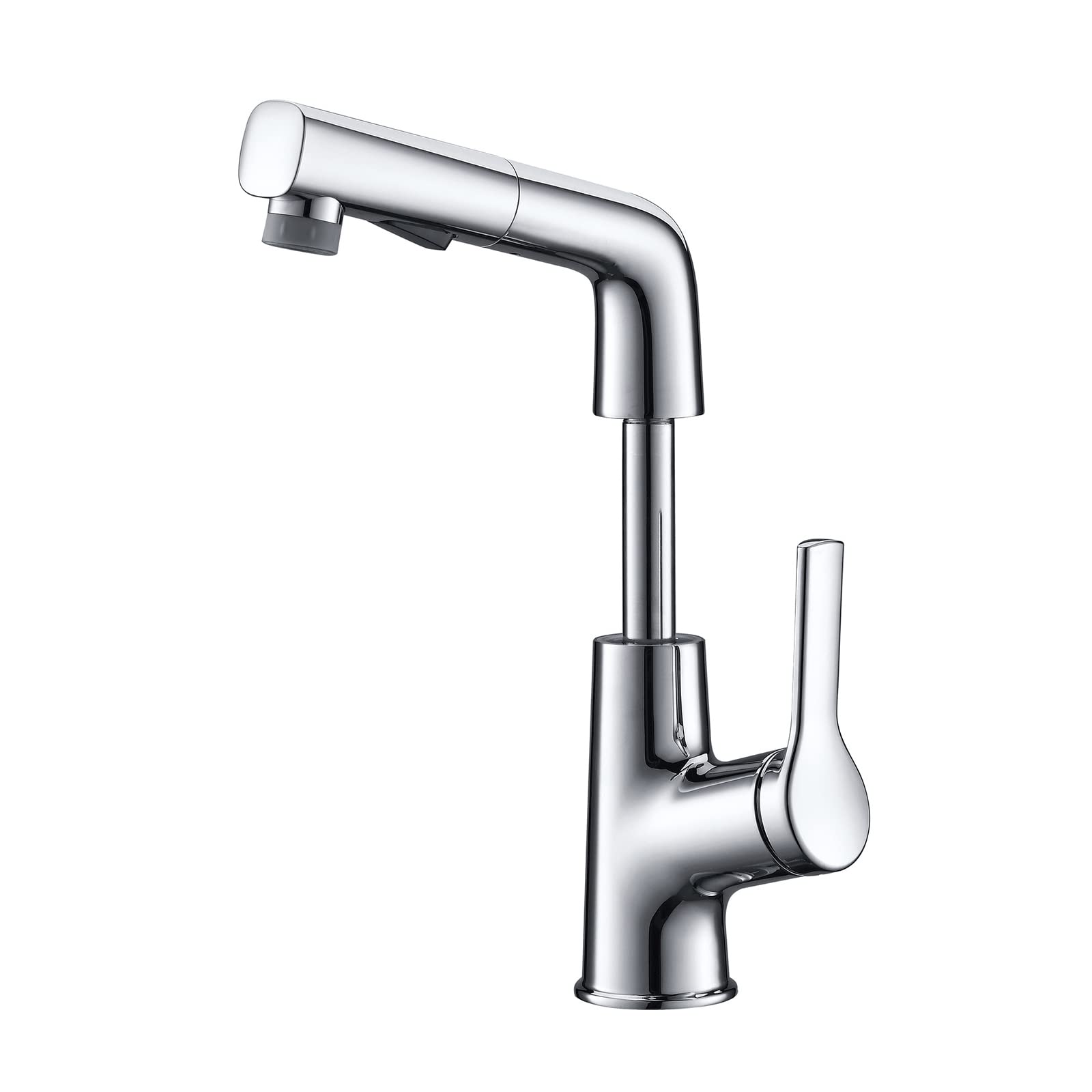 Robinet de salle de bain pulvérisateur extractible fini les éclaboussures