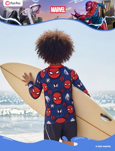 Image of Disney Marvel Spiderman Stitch Rash Guard Shirts Minnie Ariel UPF50+Swim Shirt Boy /Girl Surf Swim Suit Top Kid Swimwear 2-14Y