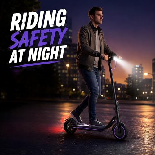 Image of Electric Scooter for Adults and Teens, 350W, 19MPH, 15-Mile Range