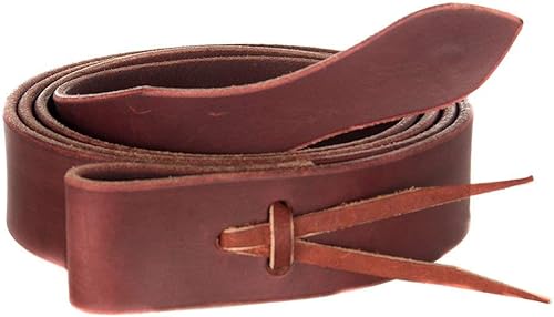 Premium Latigo Cinch Tie Strap 134X6, Marrón
