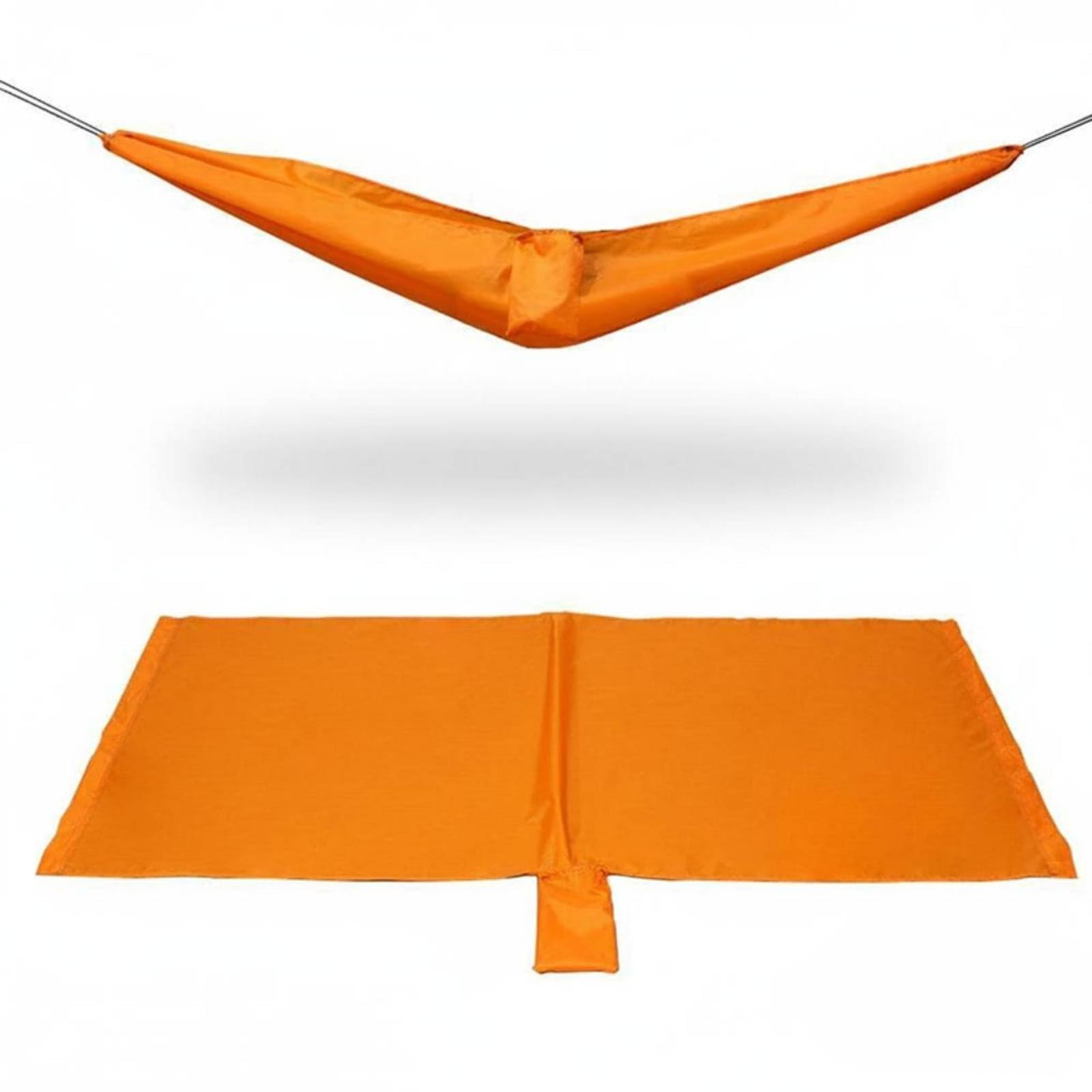 Waterproof Under Sling Gear Sling Lightweight Portable Gear Sling Easy Setup Multi-Functional for Campers, Hikers, Backpackers, Hiking, Outdoor, Orange-picture-12