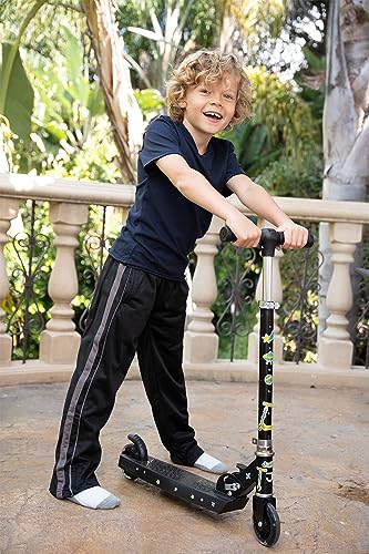 Gioberti Boys Track Jogger Athletic Pants - with Zip Bottom4