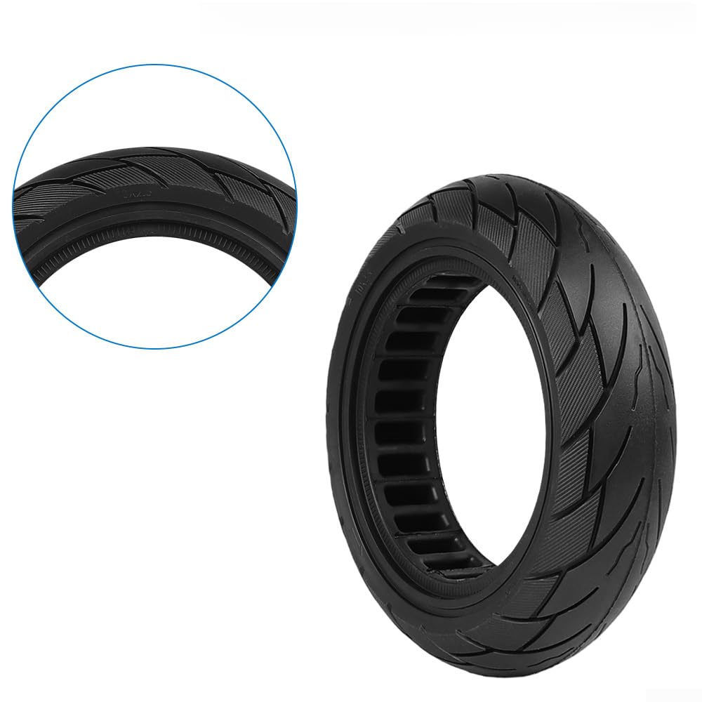 Pneu Plein 10x2.50 pour Kugoo M4 M4 Pro Anti-Crevaison
