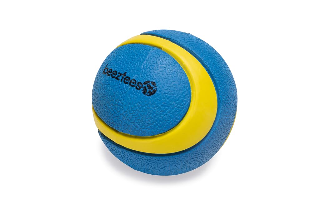 Beeztees Köpek Oyuncağı, Yüzen, Tenis Topu, Kauçuk, Mavi/Sarı, 6,3cm