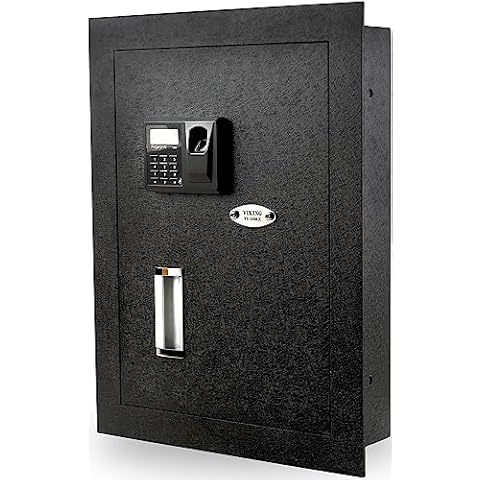 Viking Security Safe VS-52BLX Biometric Wall Safe Cover