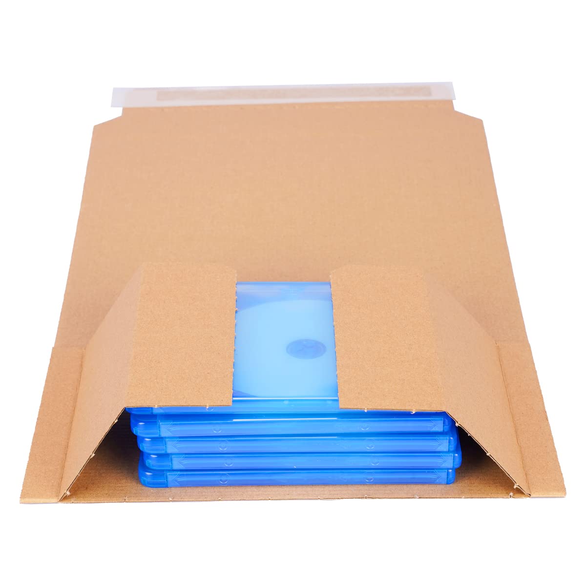 verpacking Confezione da 250 pezzi, autoadesiva, 245 x 165 x 20 – 70 mm, confezione avvolgente universale