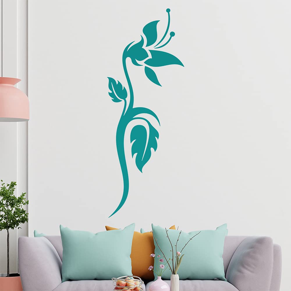 Kiwistar Fiore – Linee Adesivo in 6 Dimensioni – Wall Sticker Wall Sticker, 40_Violett, 60 x 13 cm