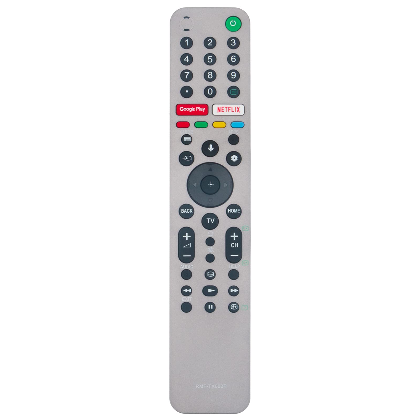 Allimity RMF-TX600P RMFTX600P Replacement Voice Remote Control fit for Sony Bravia OLED TV KD-65A9G KD-55A9G KD65A9G KD55A9G