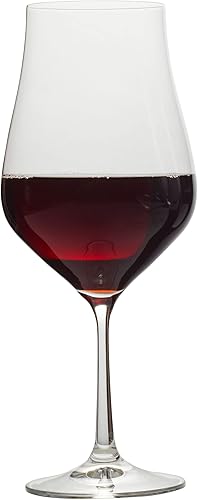 Miniatura 4 de Mikasa Grace - Juego de 4 copas de vino tinto burdeos, 22 onzas