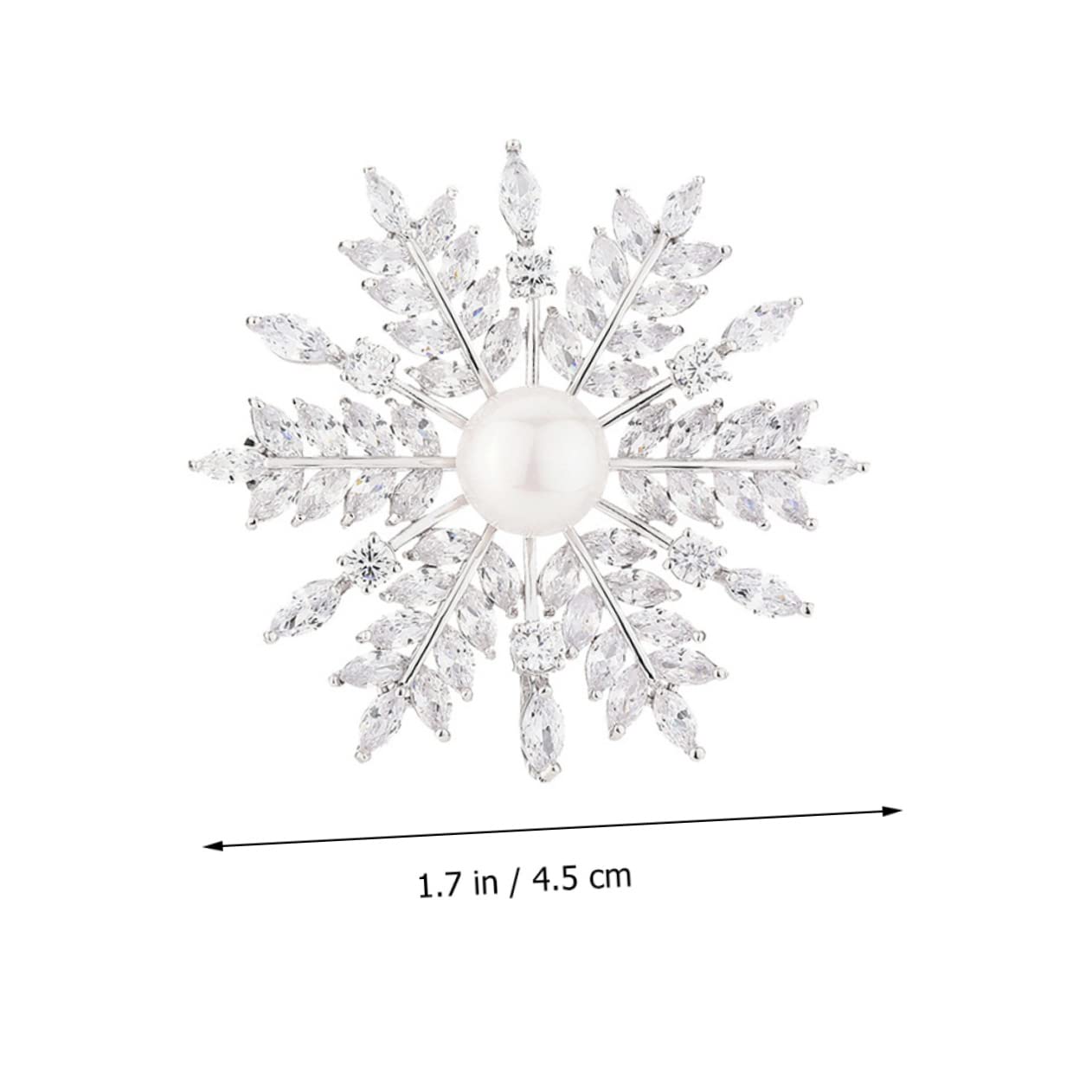 BESPORTBLE Spilla per Corsage Decorativo per Abbigliamento Accessorio Versatile per Matrimoni e Speciali Con Pin Robusto