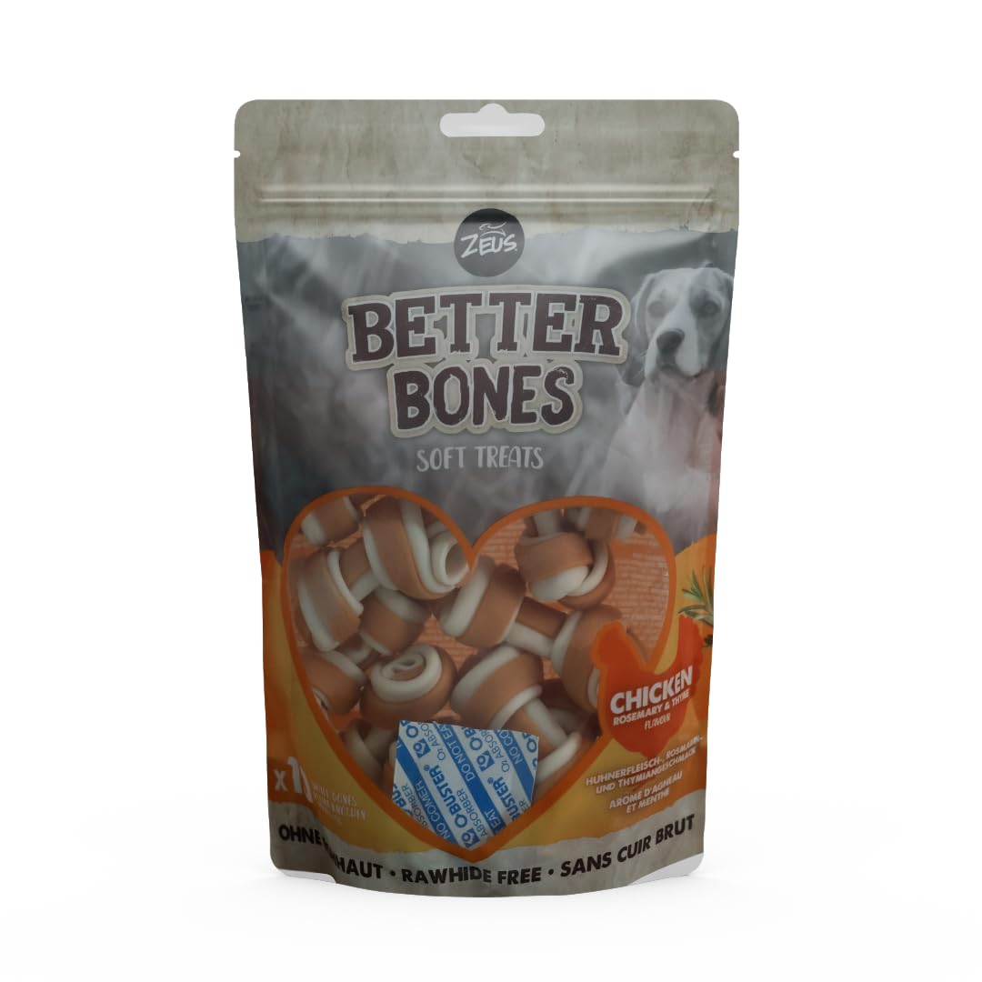 Zeus Better Bone is A Soft, Easy to Digest Dog Treats That Can Be Fed As Snacks Or During Training, Chicken Rosemary & Thyme Flavour for Dogs of All Life Stages & Breeds (B0CDGKXH6D) Amazon Price History, Amazon Price Tracker