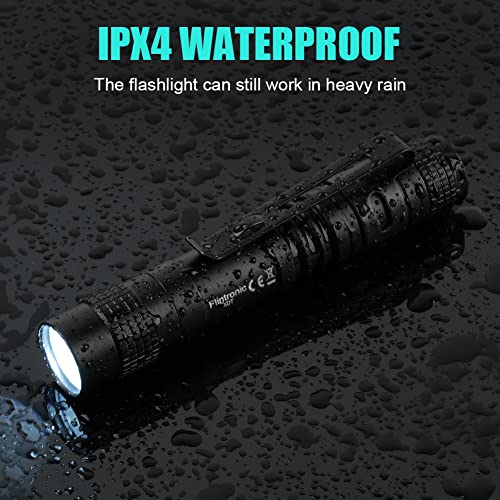 Flintronic LED Mini Taschenlampe - 200 Lumens Pen Light, Wasserdicht Stift Licht für Camping/Wandern/Haushalt, 1*AAA-Batterien (Nicht Enthalten) – Bild 4