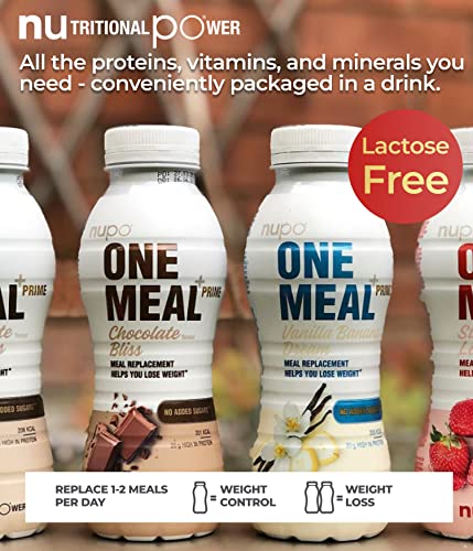 NUPO One Meal +Prime Strawberry Love – Ready-to-Drink Shake - Tasty Meal Replacement Shake with 24 Vitamins and Minerals - High in Protein - No Added Sugar - 12 x 330ml - Image 5