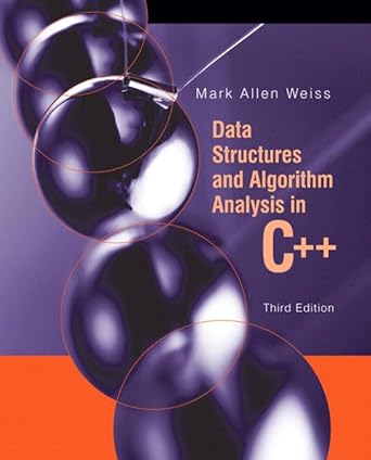 Amazon.com: Data Structures and Algorithm Analysis in C++ (3rd Edition ...