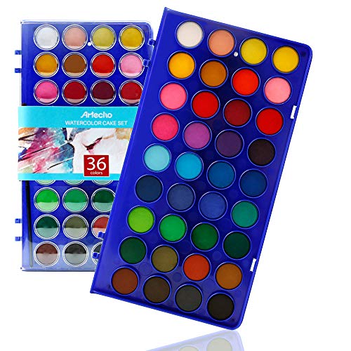 Artecho 36C Set à gâteau aquarelle